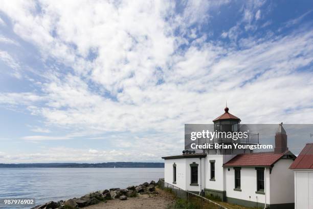 Discovery Park Lighthouse High-Res Stock Photo