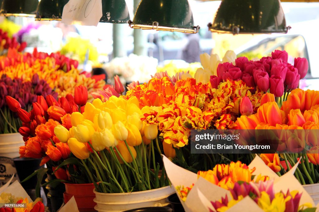 Market flowers