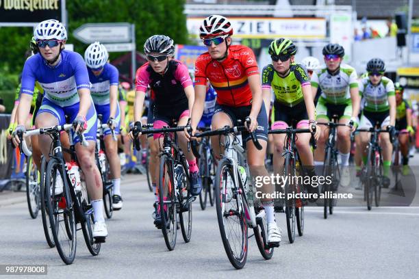 June 2018, Germany, Einhausen, Cycling, German Road Championships 2018, women's 132 km road race on the route "Rund um den Jaegersburger Wald"....