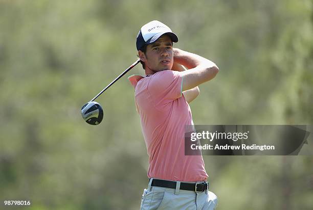 Victor Riu of France in action during the final round of the Turkish Airlines Challenge hosted by Carya Golf Club on May 2, 2010 in Belek, Turkey.