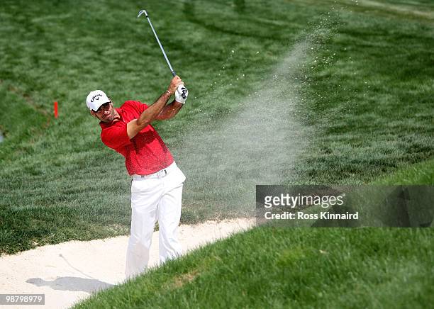 Alvaro Quiros of Spain during the final round of the Open de Espana at the Real Club de Golf de Seville on May 2, 2010 in Seville, Spain.