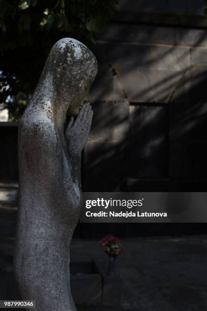 10-monumental cemetery (cimitero monumentale), mil - cimitero - fotografias e filmes do acervo