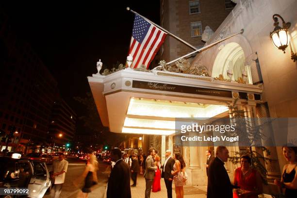 Atmosphere at the White House Correspondents' Association dinner after party hosted by Niche Media and Capitol File magazine at The Mayflower...