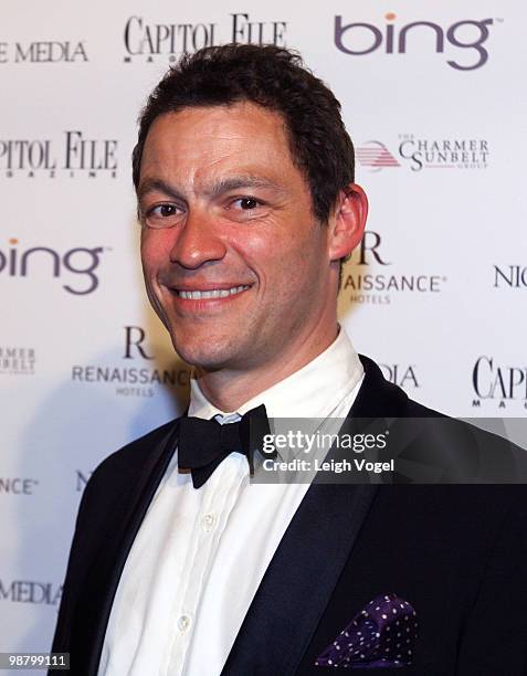 Dominic West attends the White House Correspondents' Association dinner after party hosted by Niche Media and Capitol File magazine at The Mayflower...