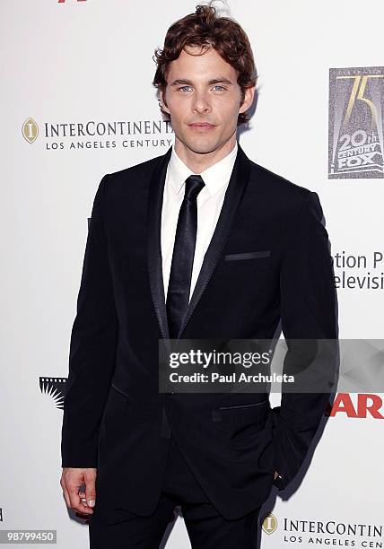 Actor James Marsden arrives at the 5th annual "A Fine Romance" benefit at Fox Studio Lot on May 1, 2010 in Century City, California.