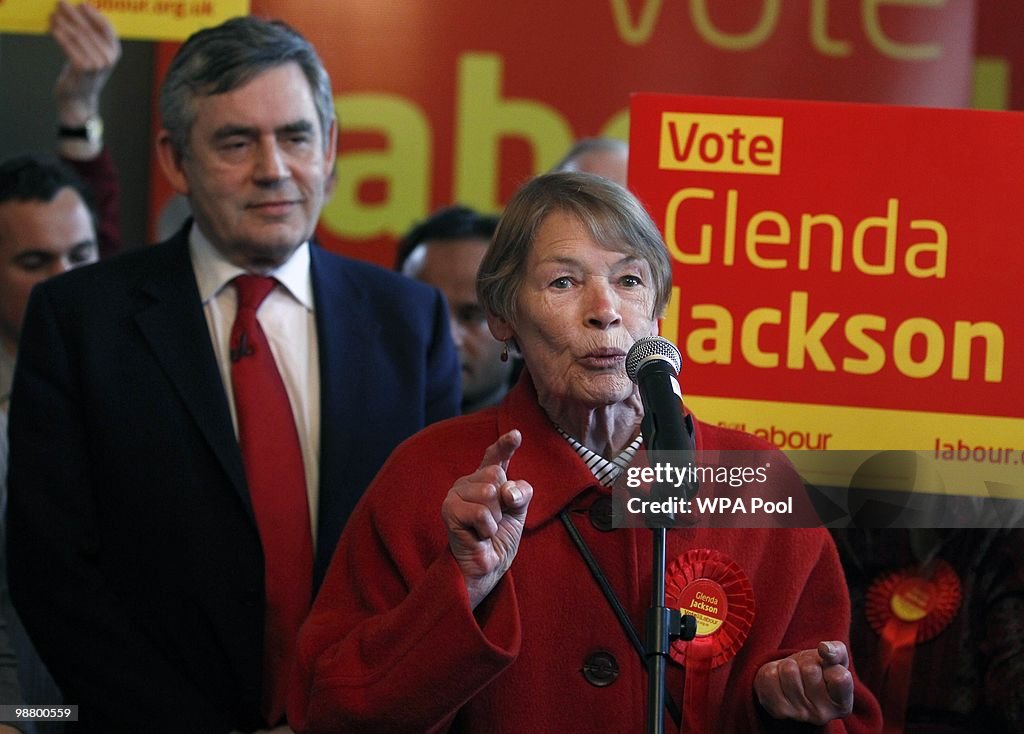 Gordon Brown Campaigns in Constituencies Across London