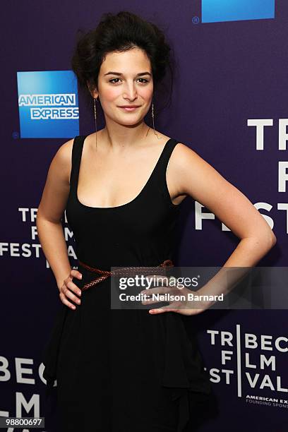 S Jenny Slate attends the Tribeca Talks & Premiere for "Saturday Night" during the 2010 Tribeca Film Festival at the Directors Guild Theatre on May...