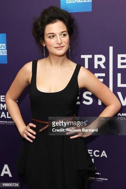 S Jenny Slate attends the Tribeca Talks & Premiere for "Saturday Night" during the 2010 Tribeca Film Festival at the Directors Guild Theatre on May...
