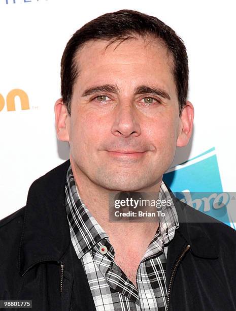 Steve Carell attends Lollipop theater network's 2nd annual game day at Nickelodeon Animation Studio on May 2, 2010 in Burbank, California.