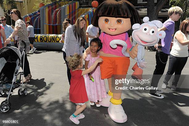General view is seen at the 2nd Annual T.J. Martell Foundation's Family Day at CBS studio on May 2, 2010 in Studio City, California.