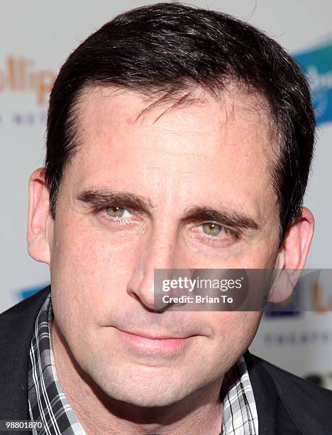 Steve Carell attends Lollipop theater network's 2nd annual game day at Nickelodeon Animation Studio on May 2, 2010 in Burbank, California.