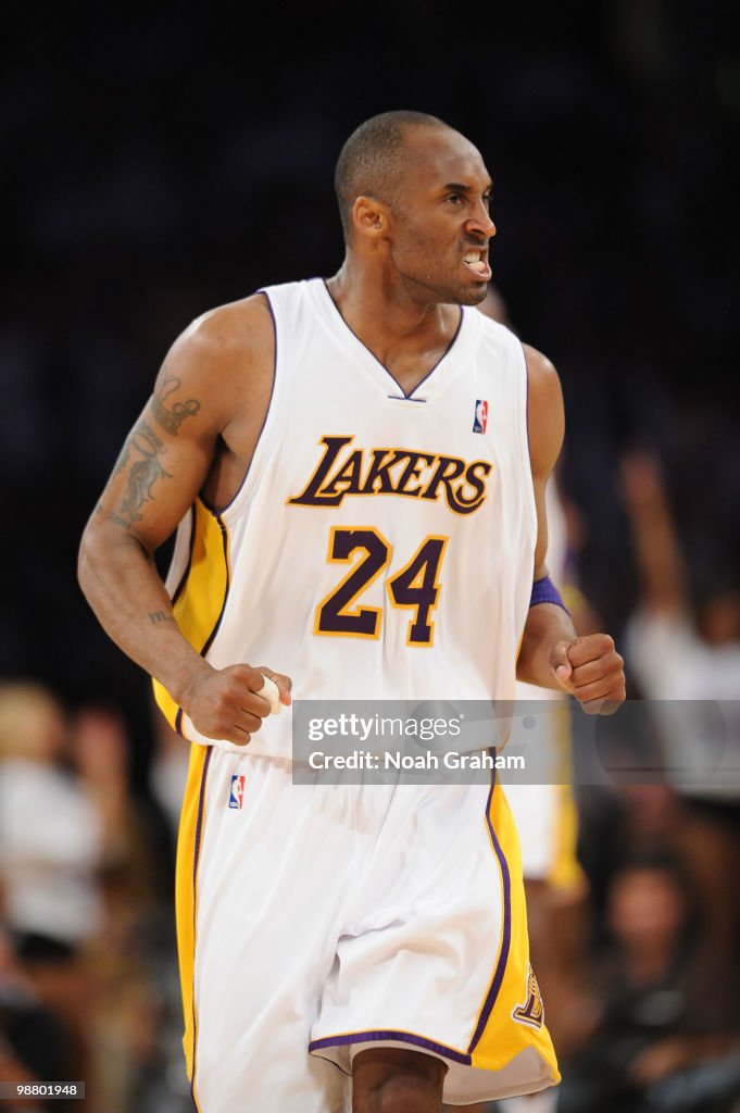 Utah Jazz v Los Angeles Lakers, Game 1