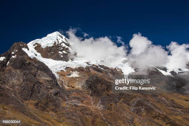 nevado veronica mt. - veronica winter stock pictures, royalty-free photos & images