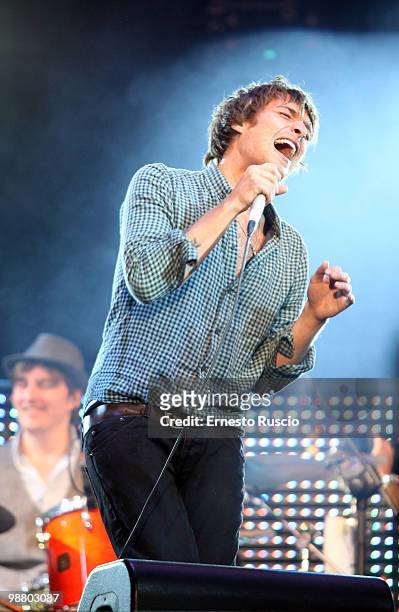 Paolo Nutini performs at Primo Maggio Music Festival 2010 in Piazza San Giovanni on May 1, 2010 in Rome, Italy.
