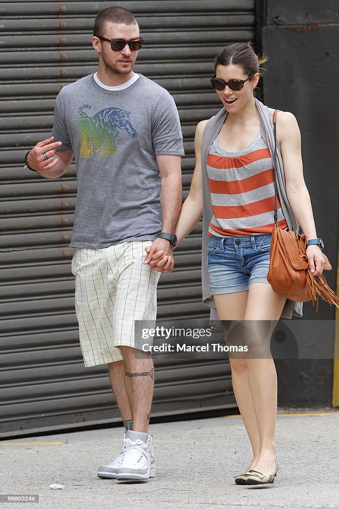 Celebrity Sightings In New York - May 2, 2010