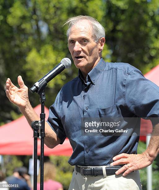 Author/pediatrician Dr. Bill Sears attends the 2nd Annual T.J. Martell Foundation's Family Day at CBS studio on May 2, 2010 in Studio City,...