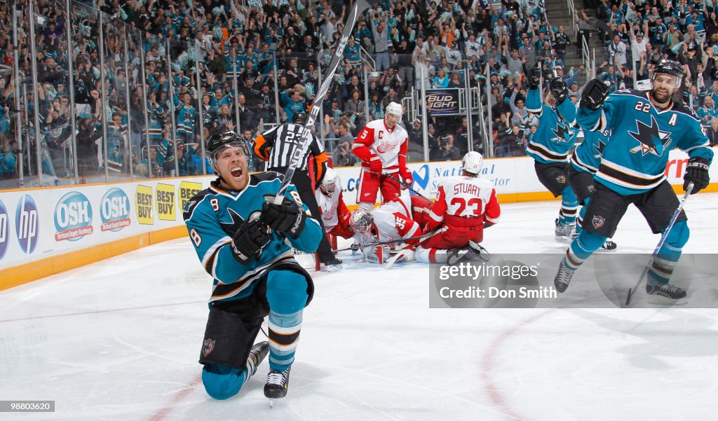 Detroit Red Wings v San Jose Sharks - Game Two