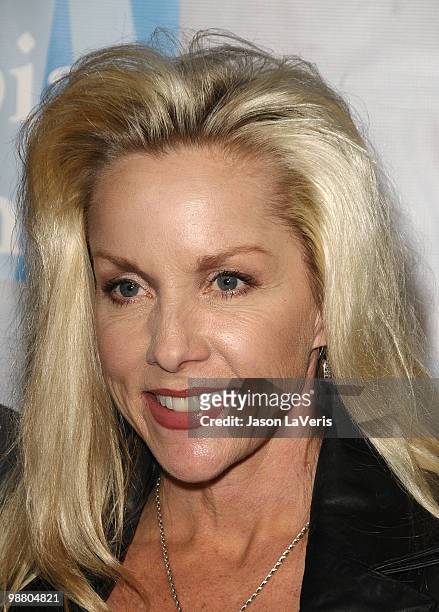 Cherie Currie of The Runaways attends the L.A. Gay & Lesbian Center's "An Evening With Women" at The Beverly Hilton Hotel on May 1, 2010 in Beverly...
