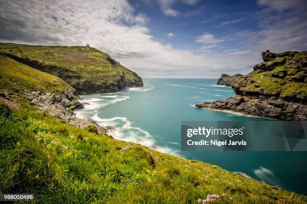 cornish coast - jarvis summers stock pictures, royalty-free photos & images