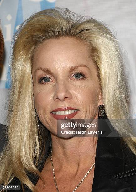 Cherie Currie of The Runaways attends the L.A. Gay & Lesbian Center's "An Evening With Women" at The Beverly Hilton Hotel on May 1, 2010 in Beverly...