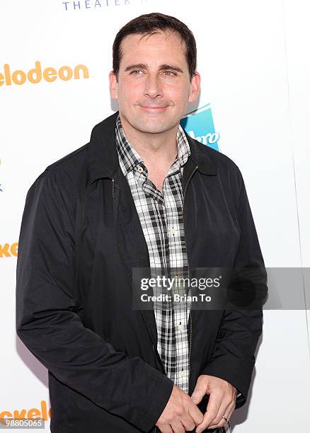 Steve Carell attends Lollipop theater network's 2nd annual game day at Nickelodeon Animation Studio on May 2, 2010 in Burbank, California.