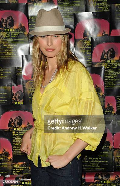 Model Karolina Kurkova attends Art of Elysium "Bright Lights" with VERSUS by Donatella Versace and Christopher Kane at Milk Studios on April 30, 2010...