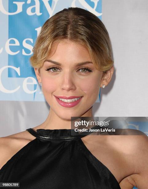 Actress AnnaLynne McCord attends the L.A. Gay & Lesbian Center's "An Evening With Women" at The Beverly Hilton Hotel on May 1, 2010 in Beverly Hills,...