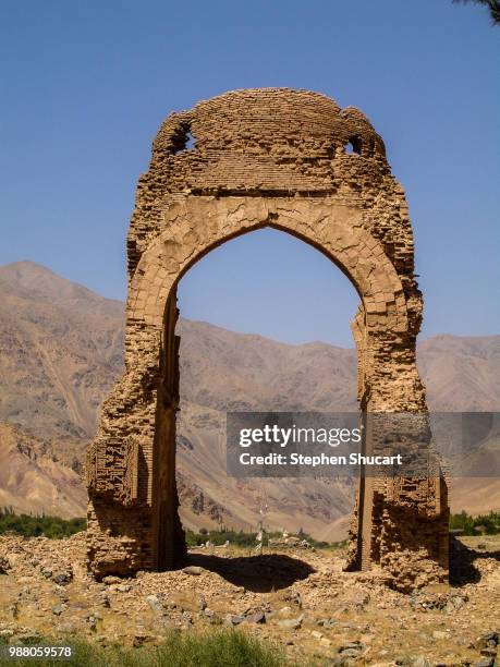 ruins of chist-i-sharif - chist foto e immagini stock