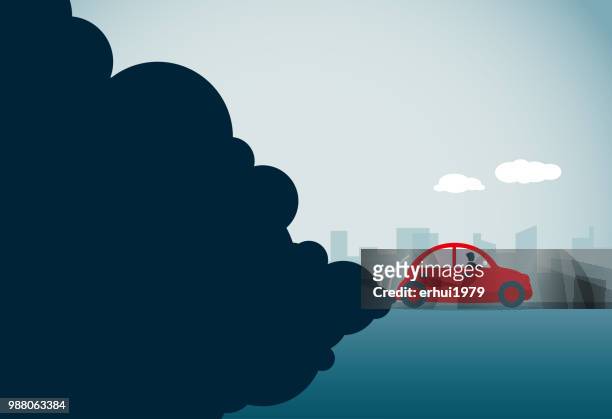 business - air pollution stock illustrations