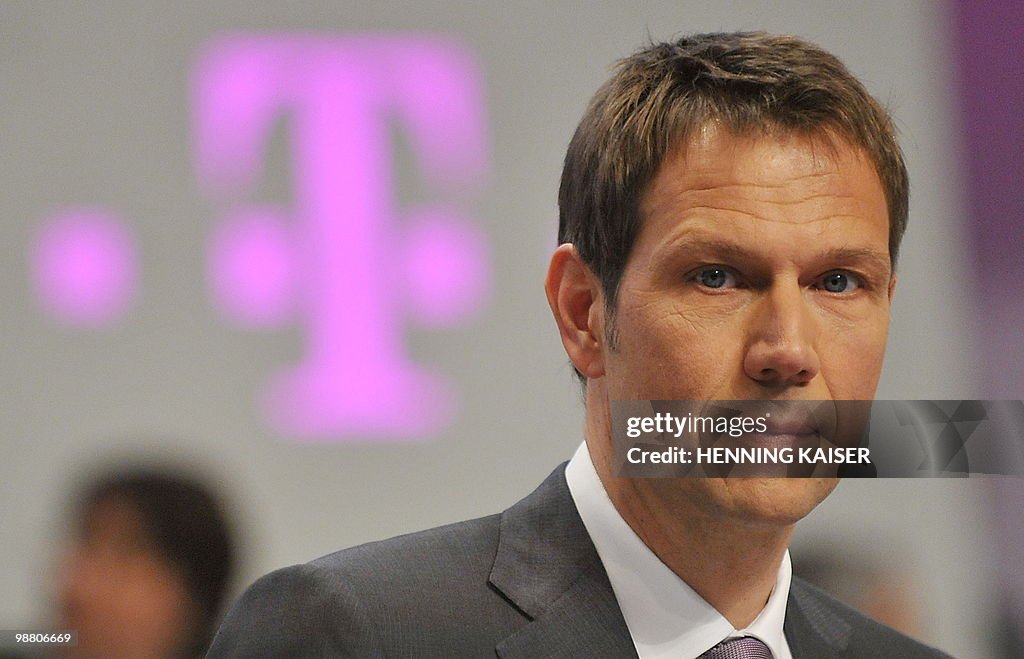 Rene Obermann, chairman of German teleco