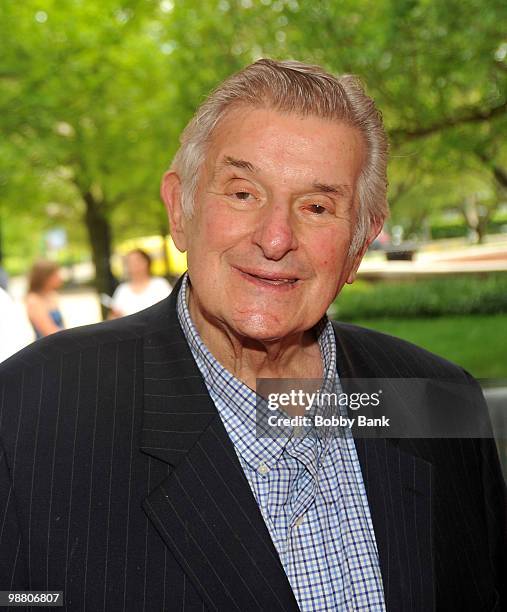 Sid Bernstein attends the 3rd Annual New Jersey Hall of Fame Induction Ceremony at the New Jersey Performing Arts Center on May 2, 2010 in Newark,...