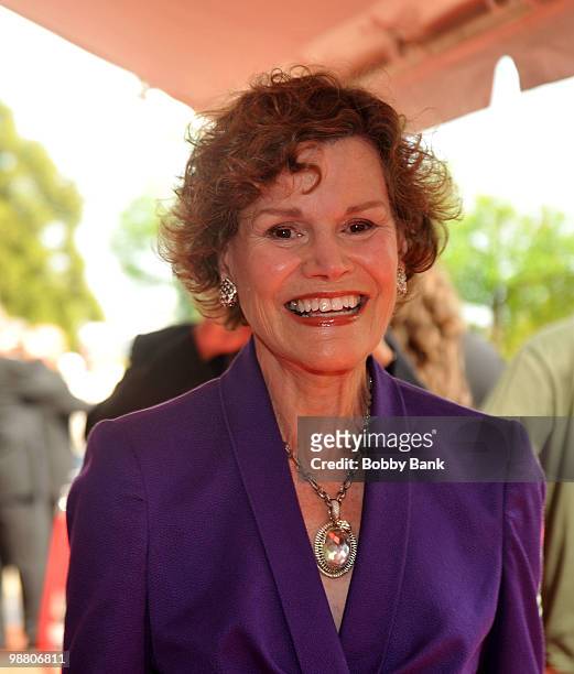 Judy Blume attends the 3rd Annual New Jersey Hall of Fame Induction Ceremony at the New Jersey Performing Arts Center on May 2, 2010 in Newark, New...