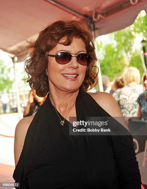 Susan Sarandon attends the 3rd Annual New Jersey Hall of Fame Induction Ceremony at the New Jersey Performing Arts Center on May 2, 2010 in Newark,...