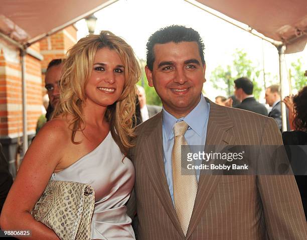 S Cake Boss Buddy Valastro and his wife Lisa Valastro attend the 3rd Annual New Jersey Hall of Fame Induction Ceremony at the New Jersey Performing...