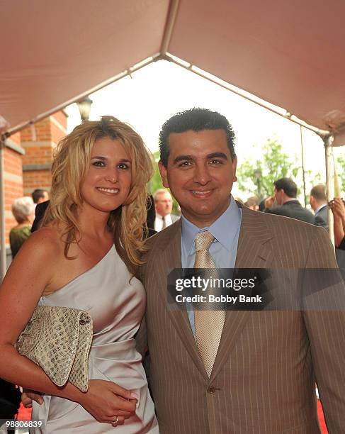 S Cake Boss Buddy Valastro and his wife Lisa Valastro attend the 3rd Annual New Jersey Hall of Fame Induction Ceremony at the New Jersey Performing...