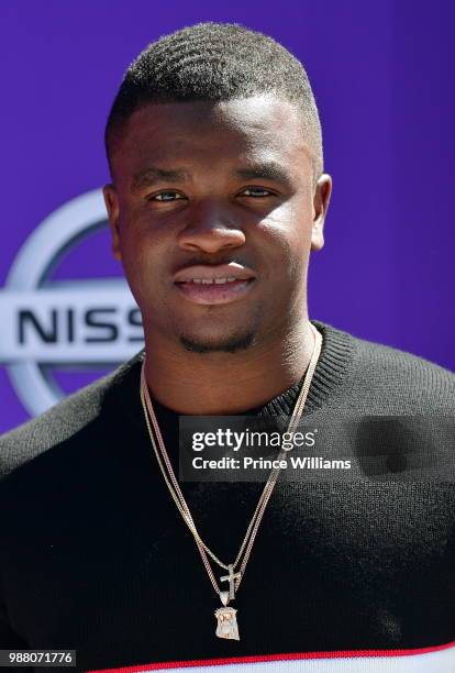 Michael Dapaah arrives to the 2018 BET Awards held at Microsoft Theater on June 24, 2018 in Los Angeles, California.