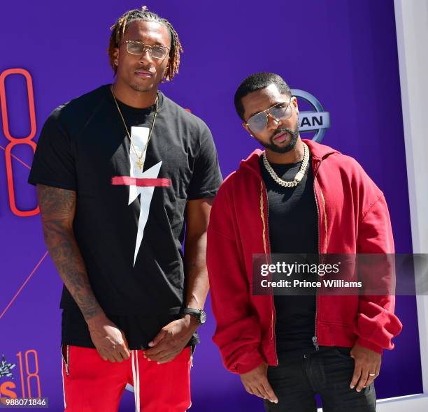 Lecrae and Zaytoven arrive to the 2018 BET Awards held at Microsoft Theater on June 24, 2018 in Los Angeles, California.