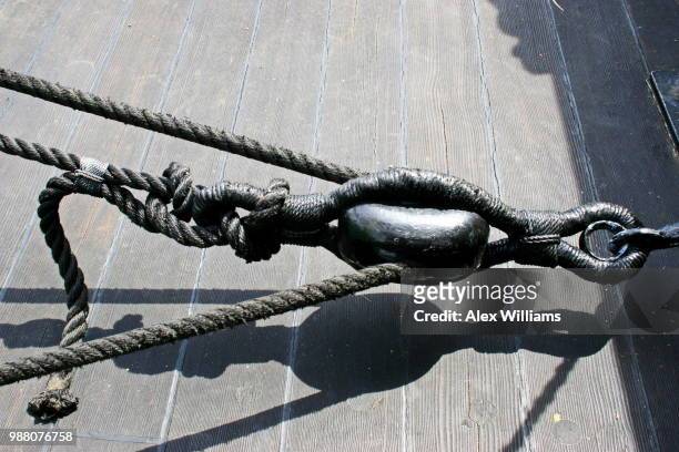 rigging of "friendship - anchor chain stock pictures, royalty-free photos & images
