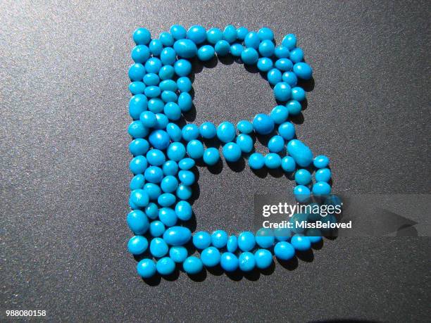 candy letter b - chalcedony stock pictures, royalty-free photos & images