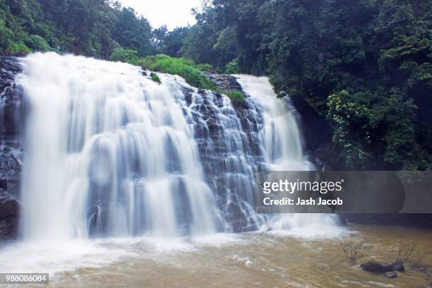 abbey falls, coorg - coorg india stock pictures, royalty-free photos & images