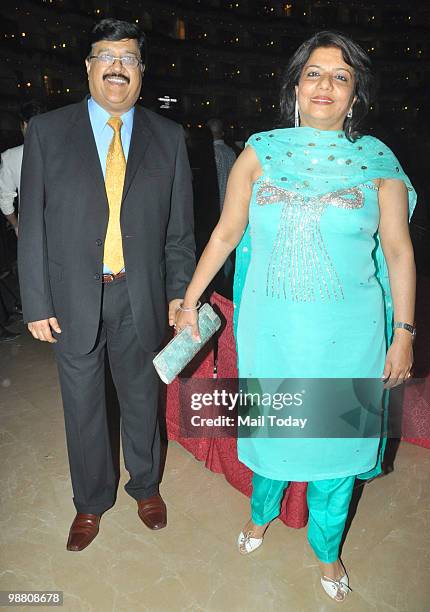 Dr Ashok and Madhu Chopra at Anu and Shashi Ranjan�s annual fashion show to create awareness against female foeticide in Mumbai on May 2, 2010.