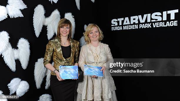 Her Highness Princess Martha Louise and Elisabeth Samnoy attend the STARVISIT at the Burda Medien Park Verlage on May 3, 2010 in Offenburg, Germany.