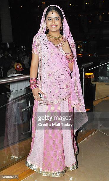 Avika Gor at Anu and Shashi Ranjan�s annual fashion show to create awareness against female foeticide in Mumbai on May 2, 2010.