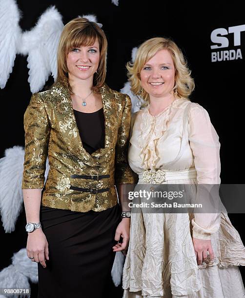 Her Highness Princess Martha Louise and Elisabeth Samnoy attend the STARVISIT at the Burda Medien Park Verlage on May 3, 2010 in Offenburg, Germany.