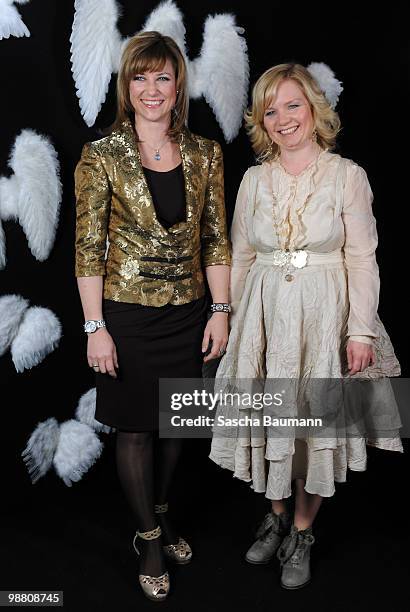 Her Highness Princess Martha Louise and Elisabeth Samnoy attend the STARVISIT at the Burda Medien Park Verlage on May 3, 2010 in Offenburg, Germany.