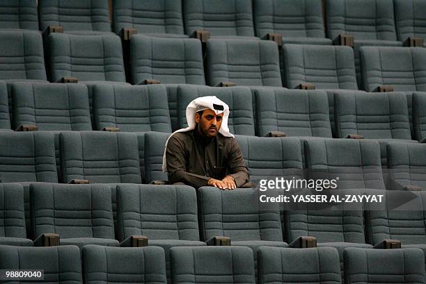 Kuwaiti man attends a parliamentary session in Kuwait City on December 30, 2009. The ruler of the oil-rich Gulf state, Sheikh Sabah al-Ahmad...