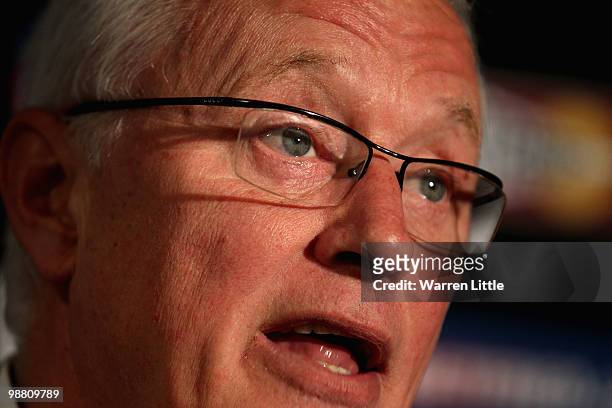 Barry Hearn, the Chairman of the World Professional Billiards and Snooker Association address a press conference regarding the allegations that World...