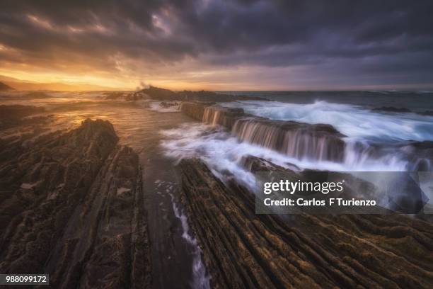 zumaia,spain - comunidad autonoma del pais vasco imagens e fotografias de stock