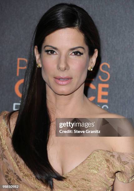 Sandra Bullock attends the 2010 People's Choice Awards at Nokia Theatre L.A. Live on January 6, 2010 in Los Angeles, California.