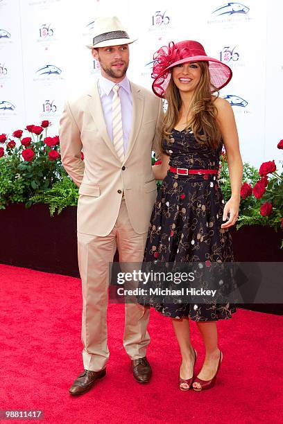 Chrishell Stause attends the 136th Kentucky Derby on May 1, 2010 in Louisville, Kentucky.